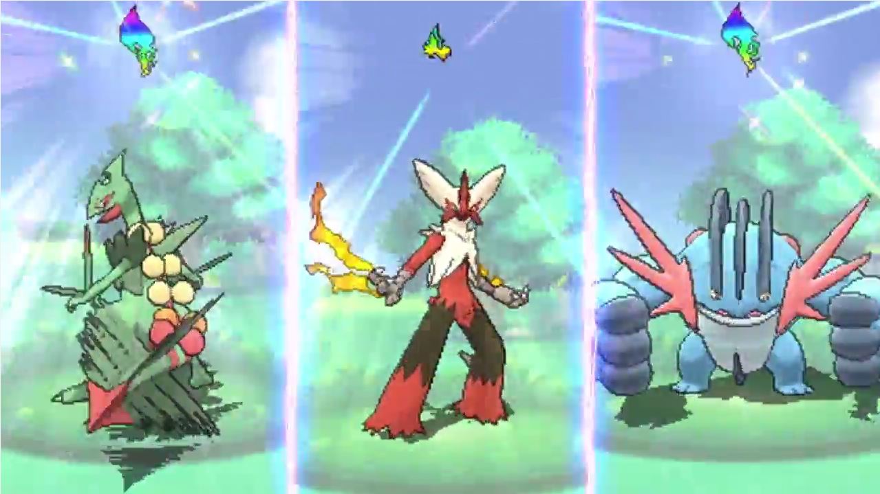 pokémon omega ruby and alpha sapphire exclusives