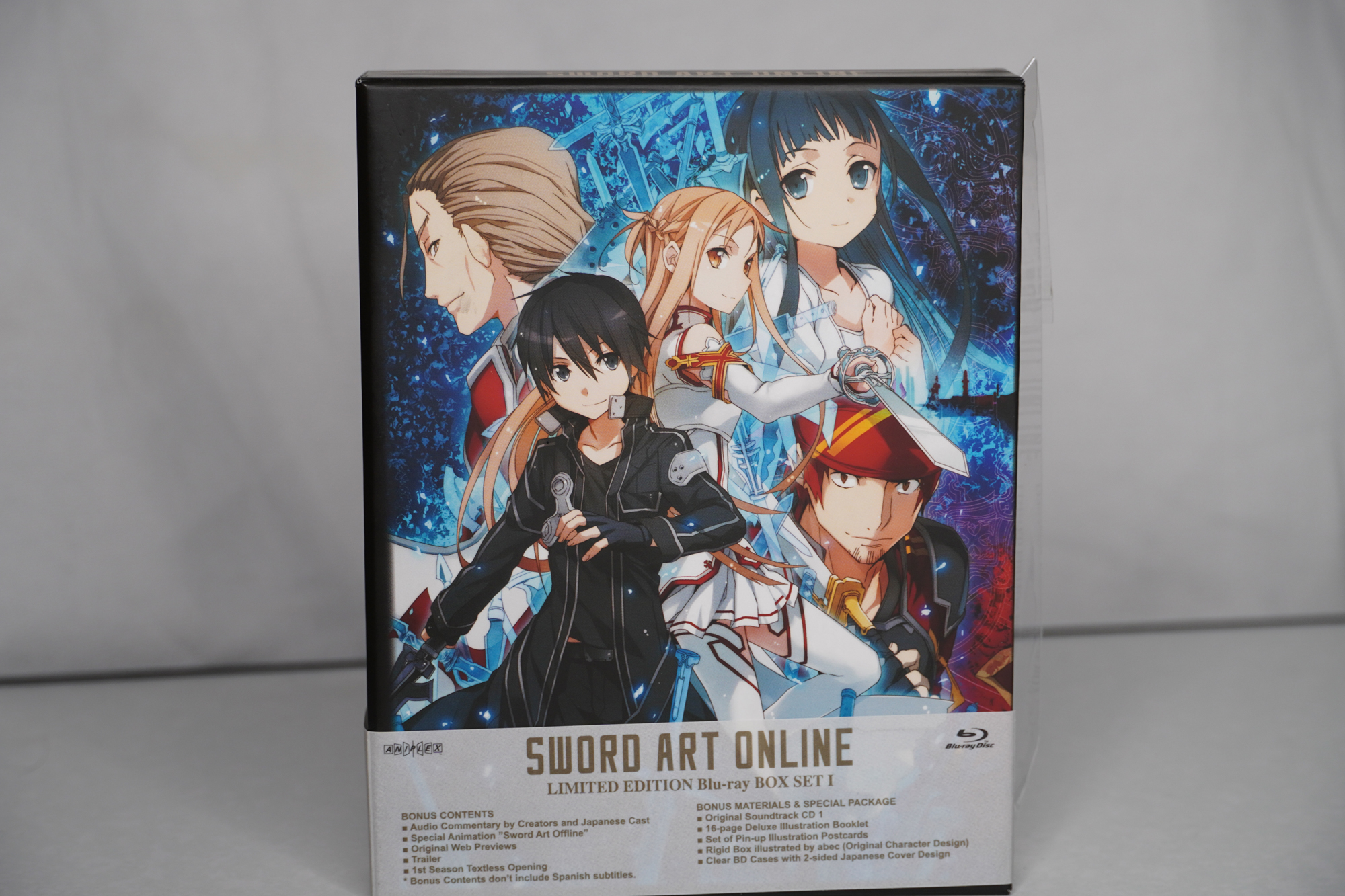 Sword Art Online Limited Edition Blu-Ray Box Set 1 Sealed OOP