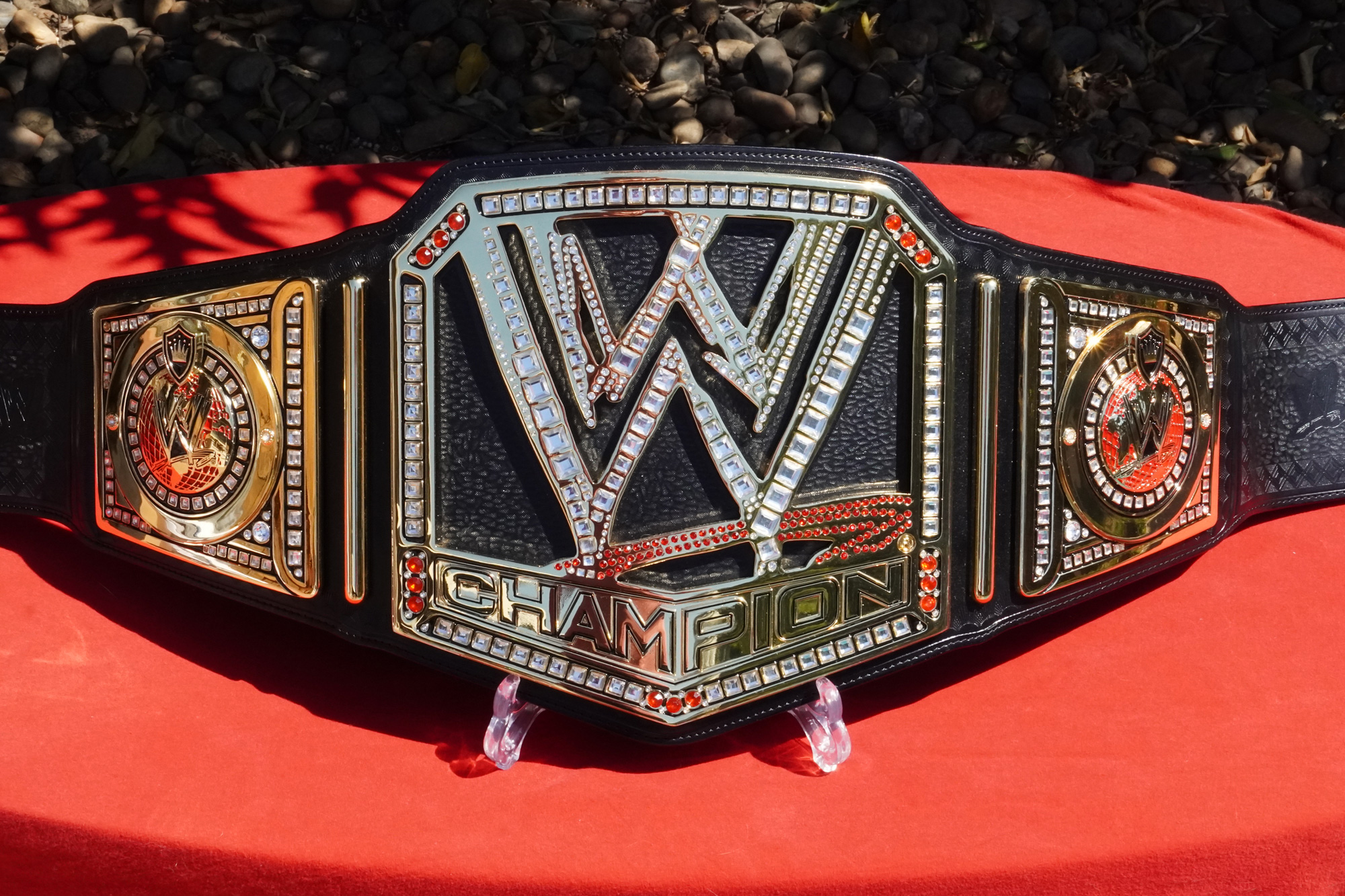 Set Of 10 Black Replica Belt Screws for WWE Wrestling Belts