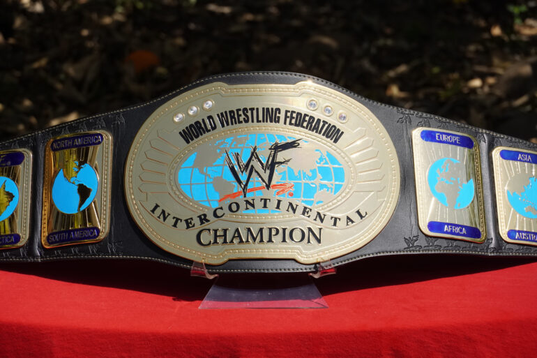 WWF Attitude Era Intercontinental Championship Replica Review - Figs ...