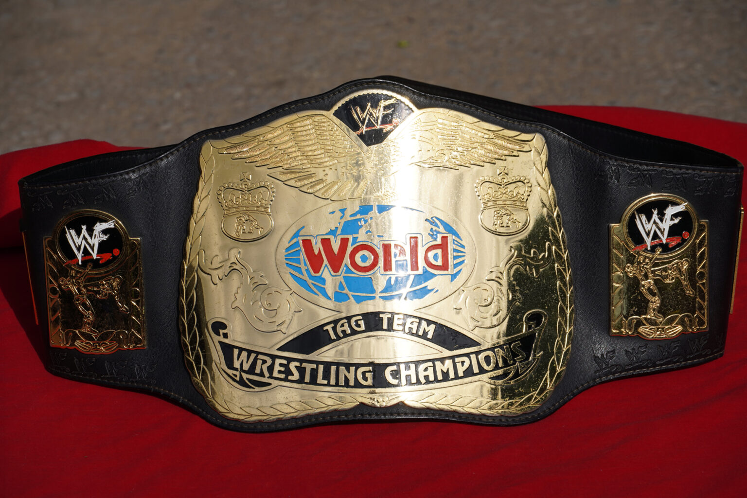 WWF Attitude Era Tag Team Championship Replica Review - Figs Toy Co ...